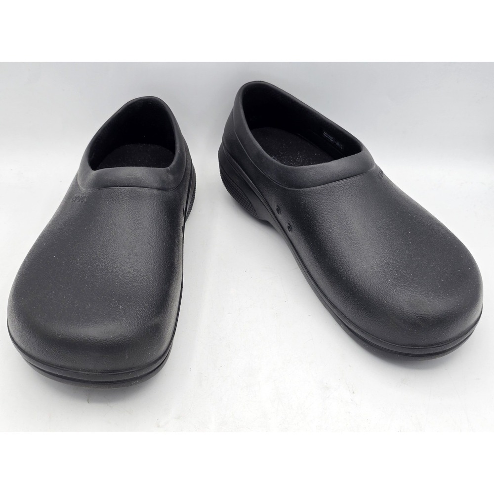 Crocs Dual Comfort Black Unisex Slip-resistant Men Sz 11